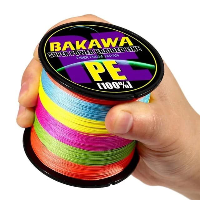 BAKAWA  4 Strands Braided Fishing Lines Multifilament Pesca 100M 300M 500M 1000M Carp Wire Japan Abrasion Resistant Pe Line