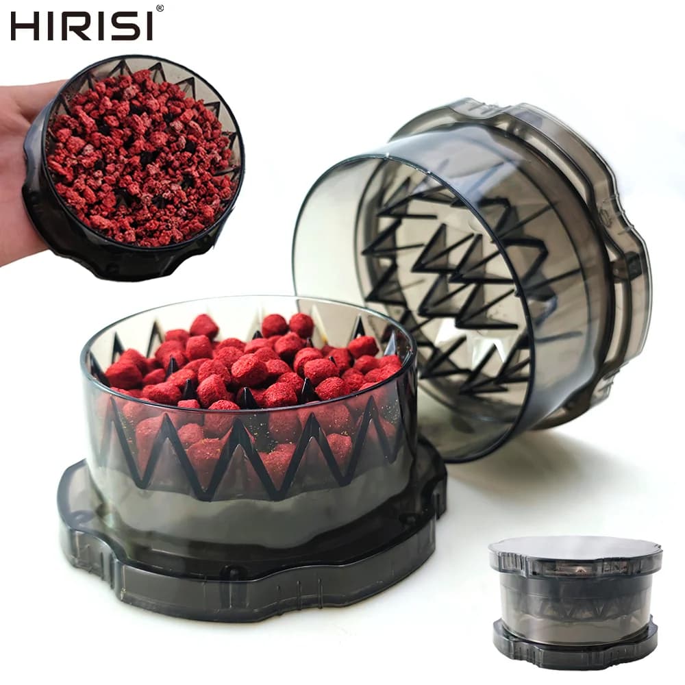Hirisi Professional Carp Fishing Bait Boilie Crusher Grinder Box Portable Quick Grinding Tool for Boilies Pellets
