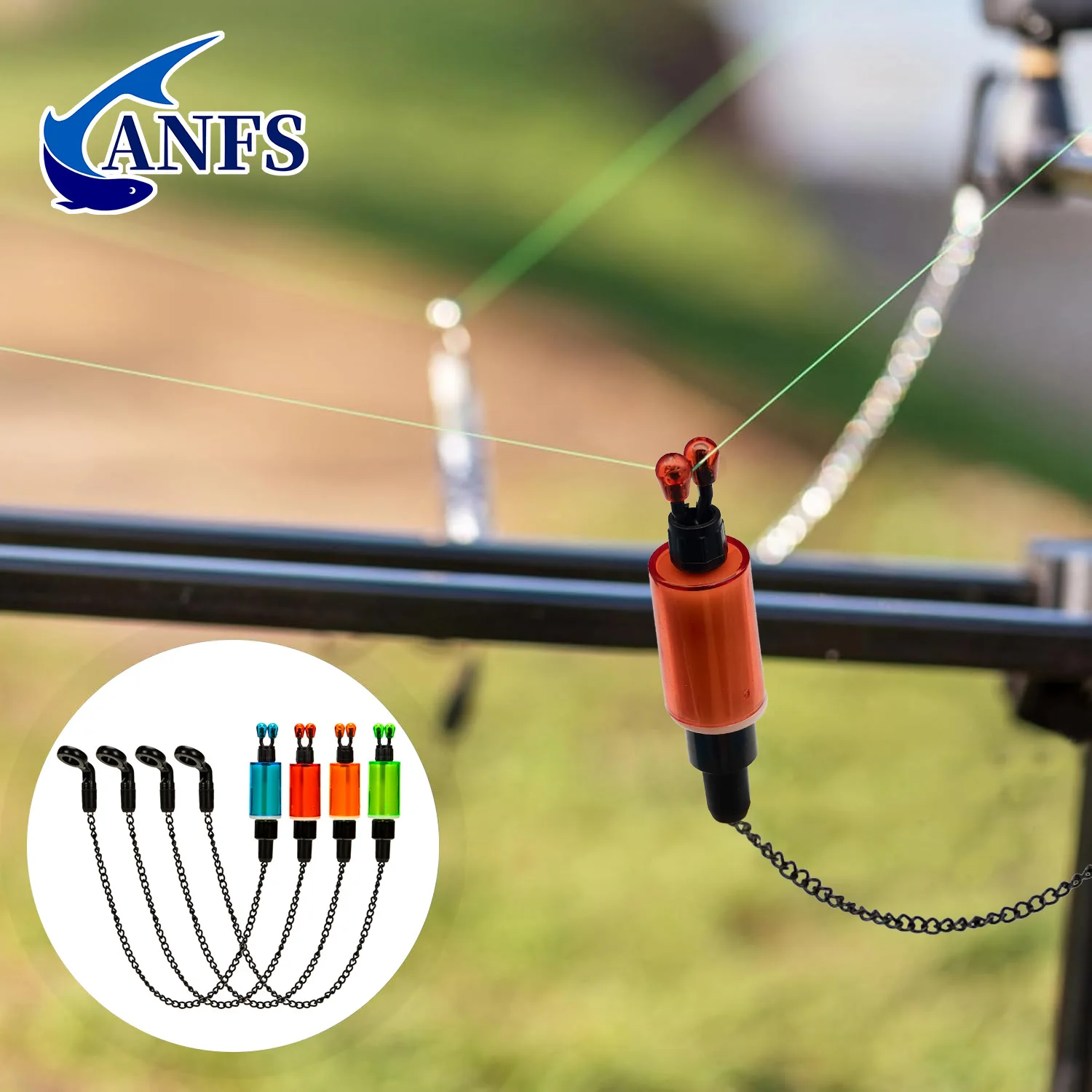 4pcs Carp Fishing Swingers Set with Storage Box, Deal for Christmas &amp; Thanksgiving Fishing Alerts, Best for Christmas