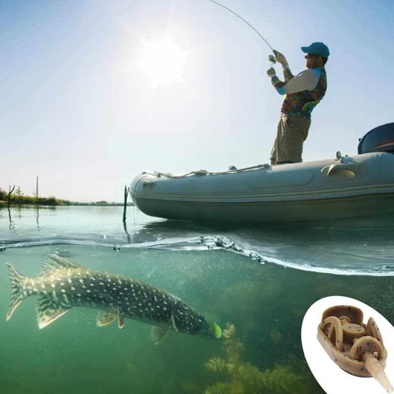 YOTO Carp Fishing Method Feeder Set，Inline Fishing Bait with Quick-Release Mould for Carp Fishing, Pellet Fishing, Bait