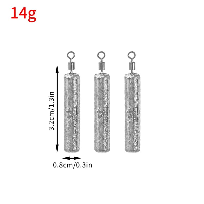 15pcs Tungsten Sinker Weights Leads Drop Shot 2g 2.5g 3.5g 5g 7g 10g 14g 20g Metal Jig Dropshot Weights Fishing Tackle 텅스텐 봉돌