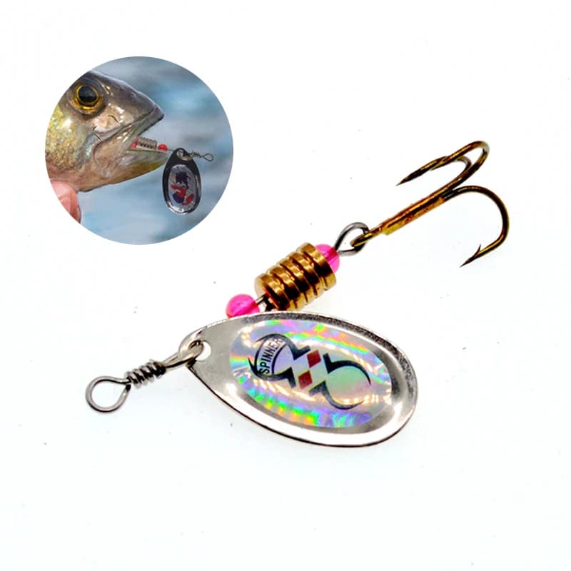 10pcs/Set Metal Spoon Spinner Fishing Lure Spoonbait Crankbaits Wobblers Bait For Bass Pike Crochet Freshwater Fishing