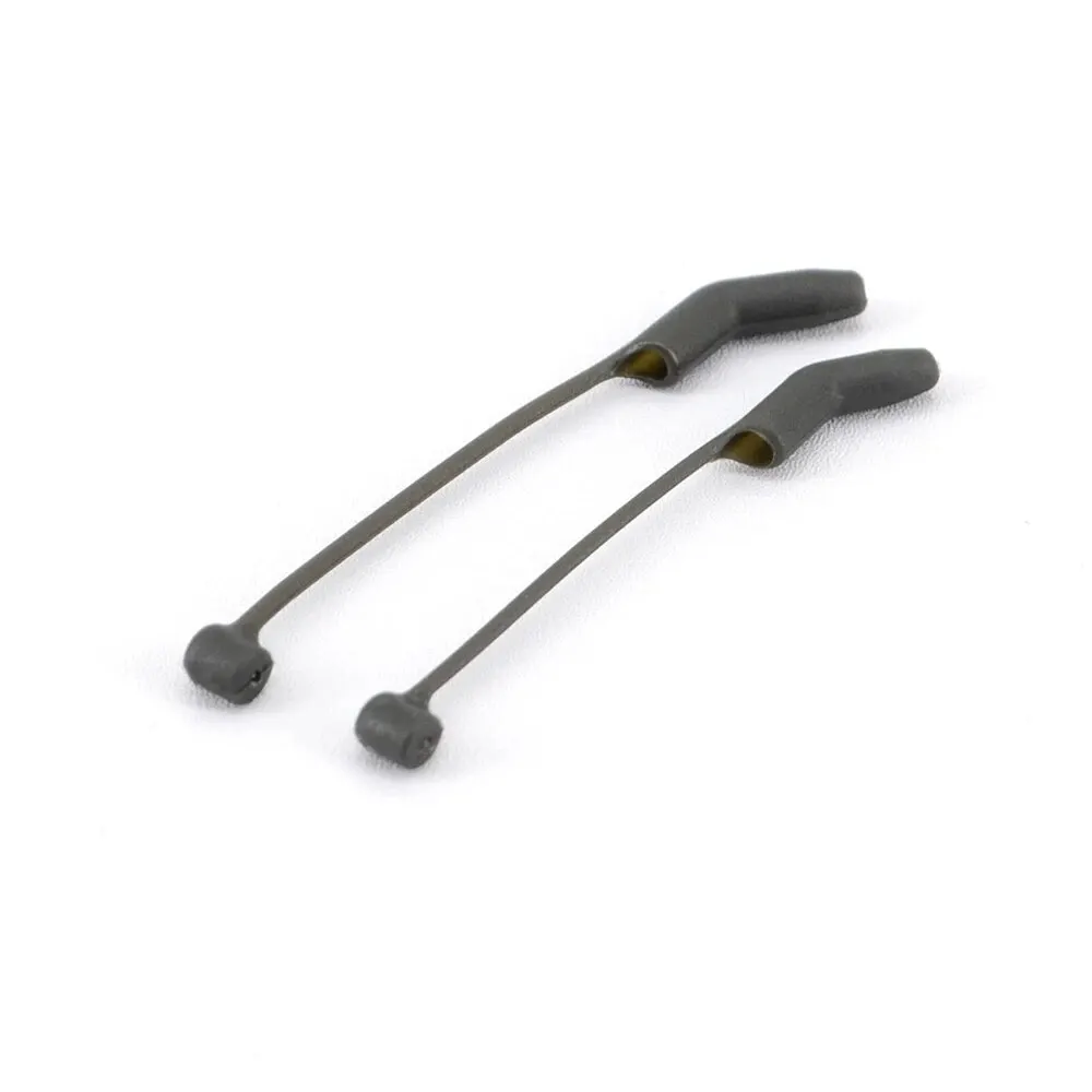 Hirisi 20Pcs Carp Fishing Accessories Hook Sleeves Ready D-rig Aligner Hooks Anti Tangle Sleeves Pop Up Boilies Terminal Tackle