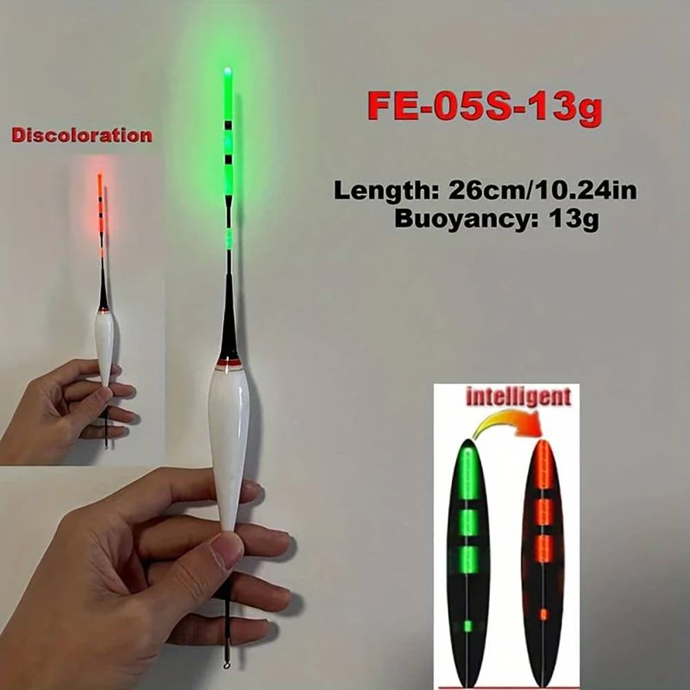 Fishing Smart Electronic Float Gravity Sensor Led 2g 5g 7g 10g Great Buoyancy 2024 Pose Bobbers With CR425 Battery Glow Stick