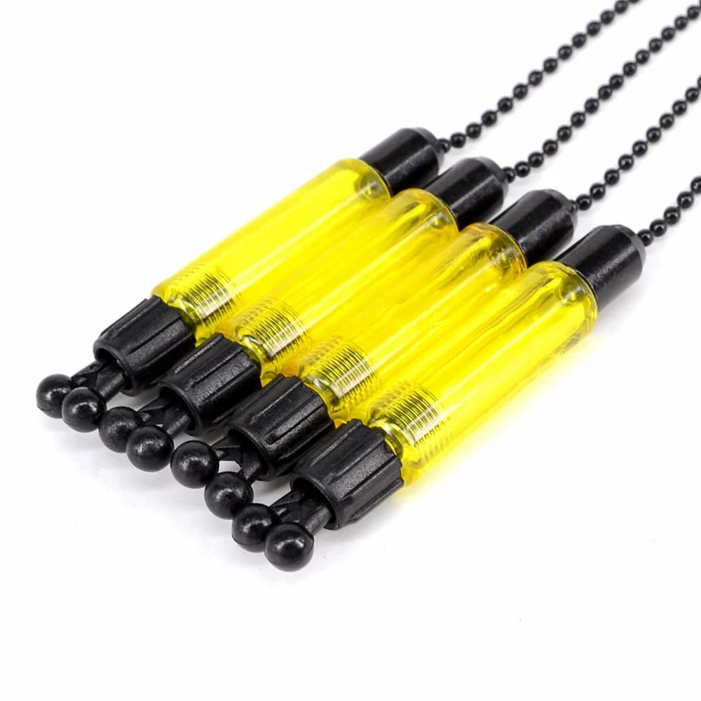 Hirisi 4Pcs Carp Fishing Swingers Bobbins for Fishing Alarm Indicator Bite Signal Alarm Fishing Accessories B2024