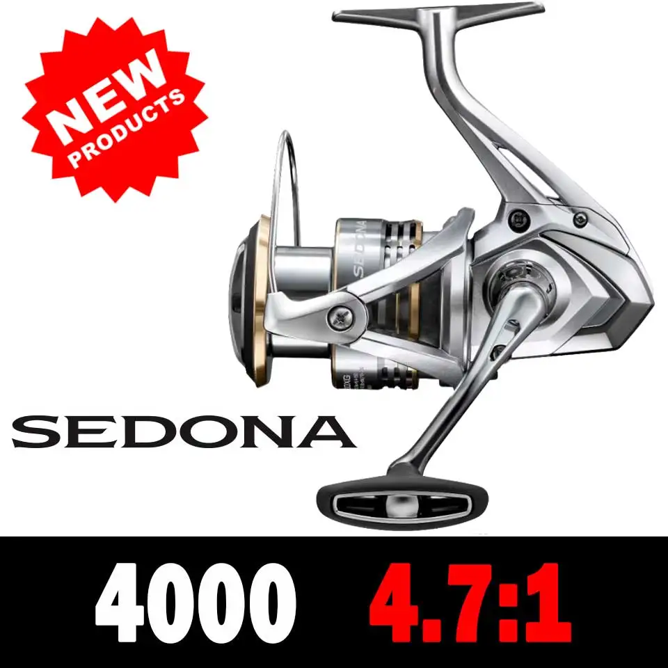 2023 SHIMANO SEDONA Spinning Fishing Reels 5.0:1/6.2:1/4.7:1 Ratio 3+1BB HAGANE GEAR 3-11KG Power 1000-C5000XG