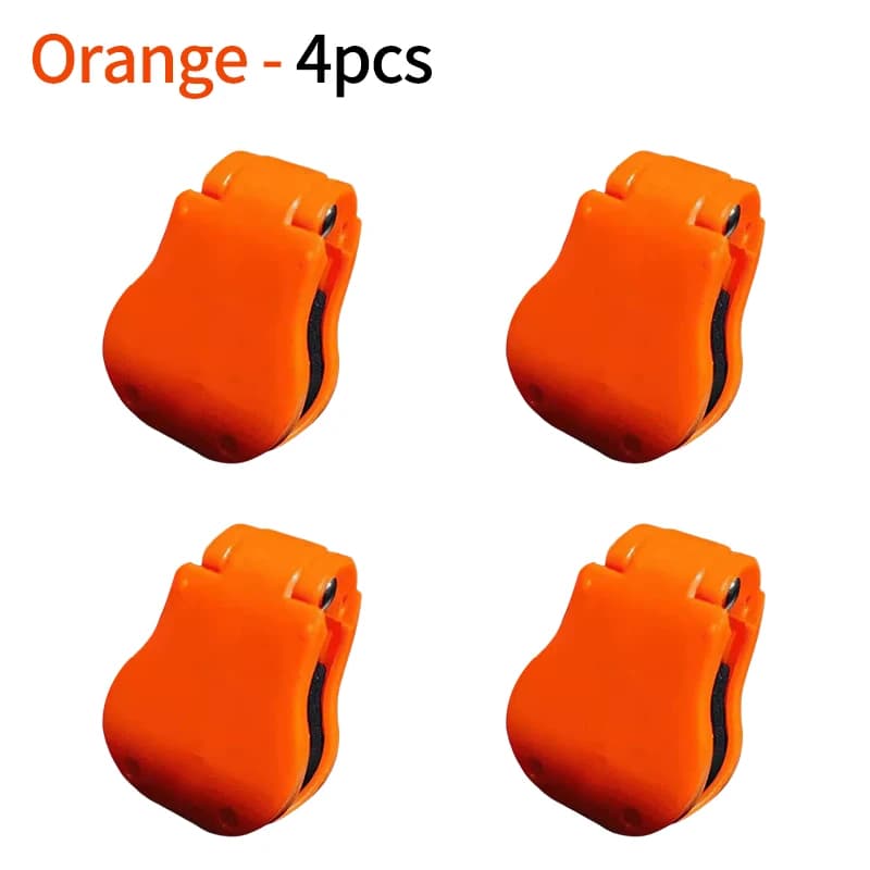 2/4/10pcs Quick-Attach Fishing Rod Clip Multifunctional Anti-Slip Fishing Rod Holder Grip Tackle Organizer Fishing Tools 낚시용품