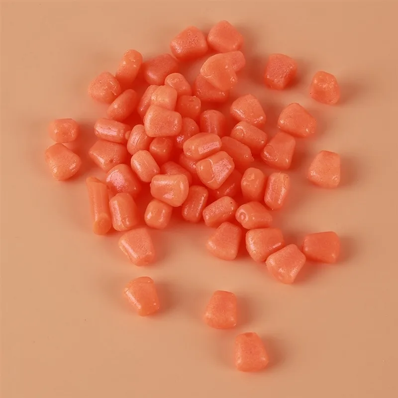100 pcs Fake Soft Silicone Fishing Lure Grass Carp Baits Corn Kernels Jig The Smell Of Artificial Bait Tackle Set