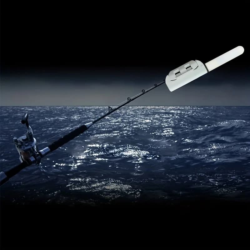 5pcs Fishing Bite Indicator, Color-Changing Rod Tip Light,Suitable for Sea Fishing, Fishing Accessories,Without Battery