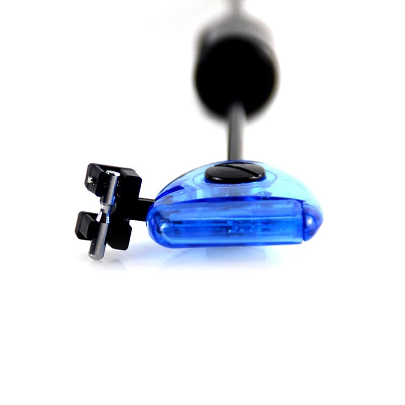Fishing Swingers Set LED Illuminated Fishing Bite Indicator Fishing Tackle in Zipped Case Outdoor Swing Signal Receiver