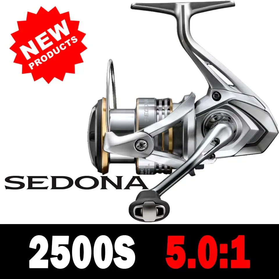 2023 SHIMANO SEDONA Spinning Fishing Reels 5.0:1/6.2:1/4.7:1 Ratio 3+1BB HAGANE GEAR 3-11KG Power 1000-C5000XG