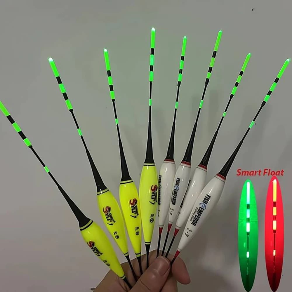 Fishing Smart Electronic Float Gravity Sensor Led 2g 5g 7g 10g Great Buoyancy 2024 Pose Bobbers With CR425 Battery Glow Stick