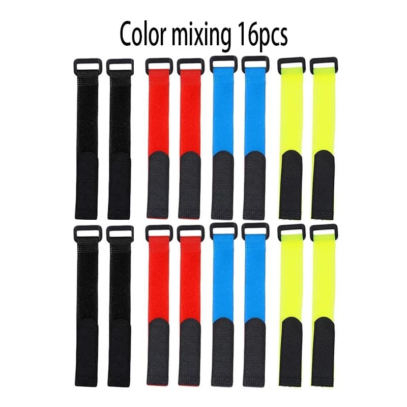 Fishing Rod Tie Holder Strap Suspender Fastener Hook Loop Ties Belt Fishing Rod Strapping Wrap Band Outdoor Fish Tool