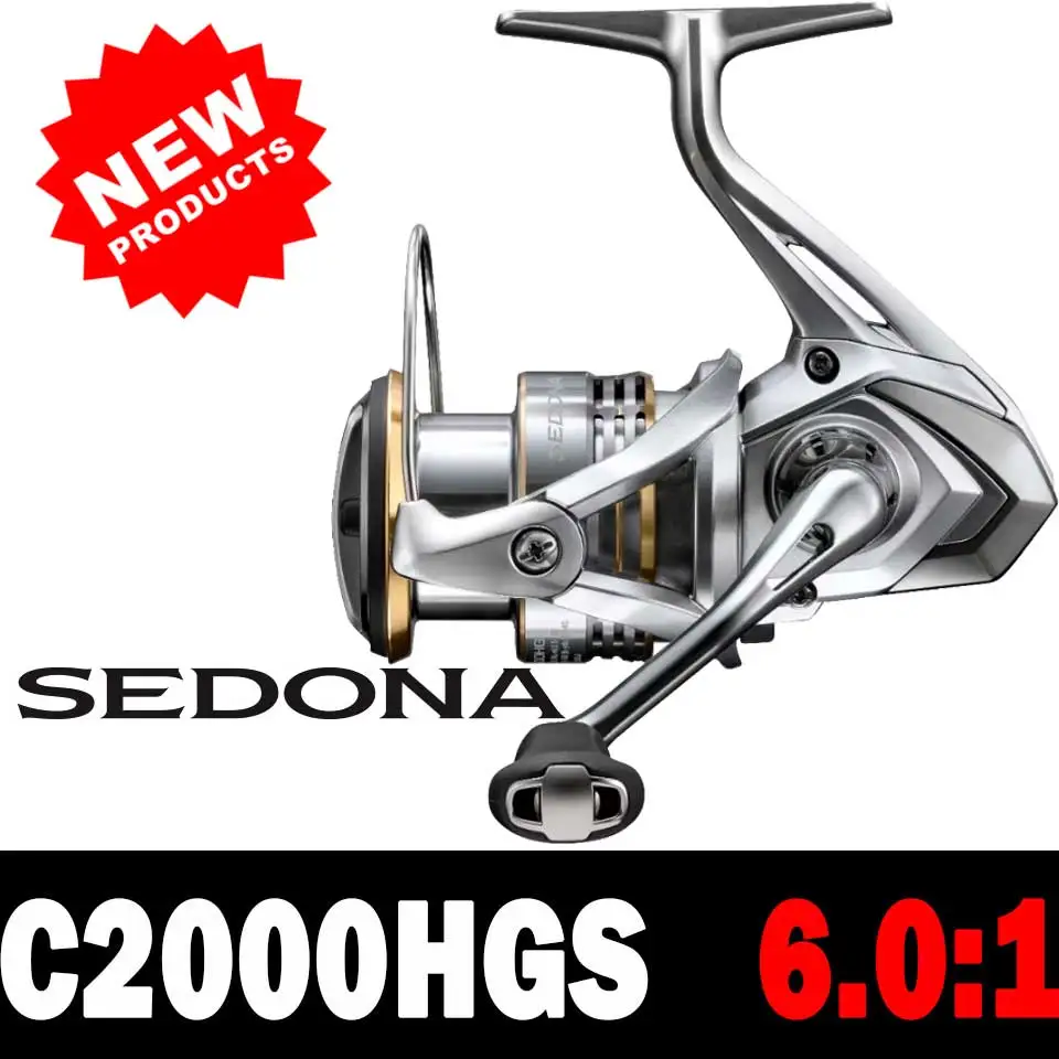2023 SHIMANO SEDONA Spinning Fishing Reels 5.0:1/6.2:1/4.7:1 Ratio 3+1BB HAGANE GEAR 3-11KG Power 1000-C5000XG