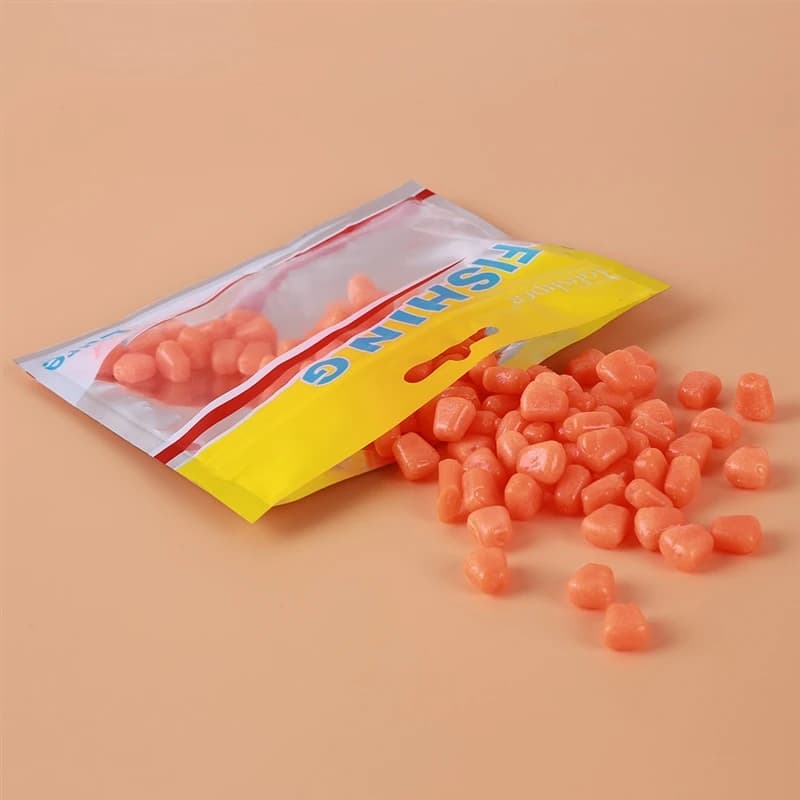 100 pcs Fake Soft Silicone Fishing Lure Grass Carp Baits Corn Kernels Jig The Smell Of Artificial Bait Tackle Set
