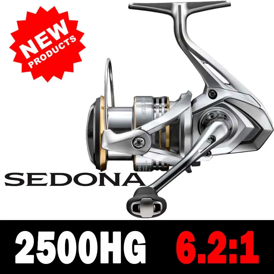2023 SHIMANO SEDONA Spinning Fishing Reels 5.0:1/6.2:1/4.7:1 Ratio 3+1BB HAGANE GEAR 3-11KG Power 1000-C5000XG