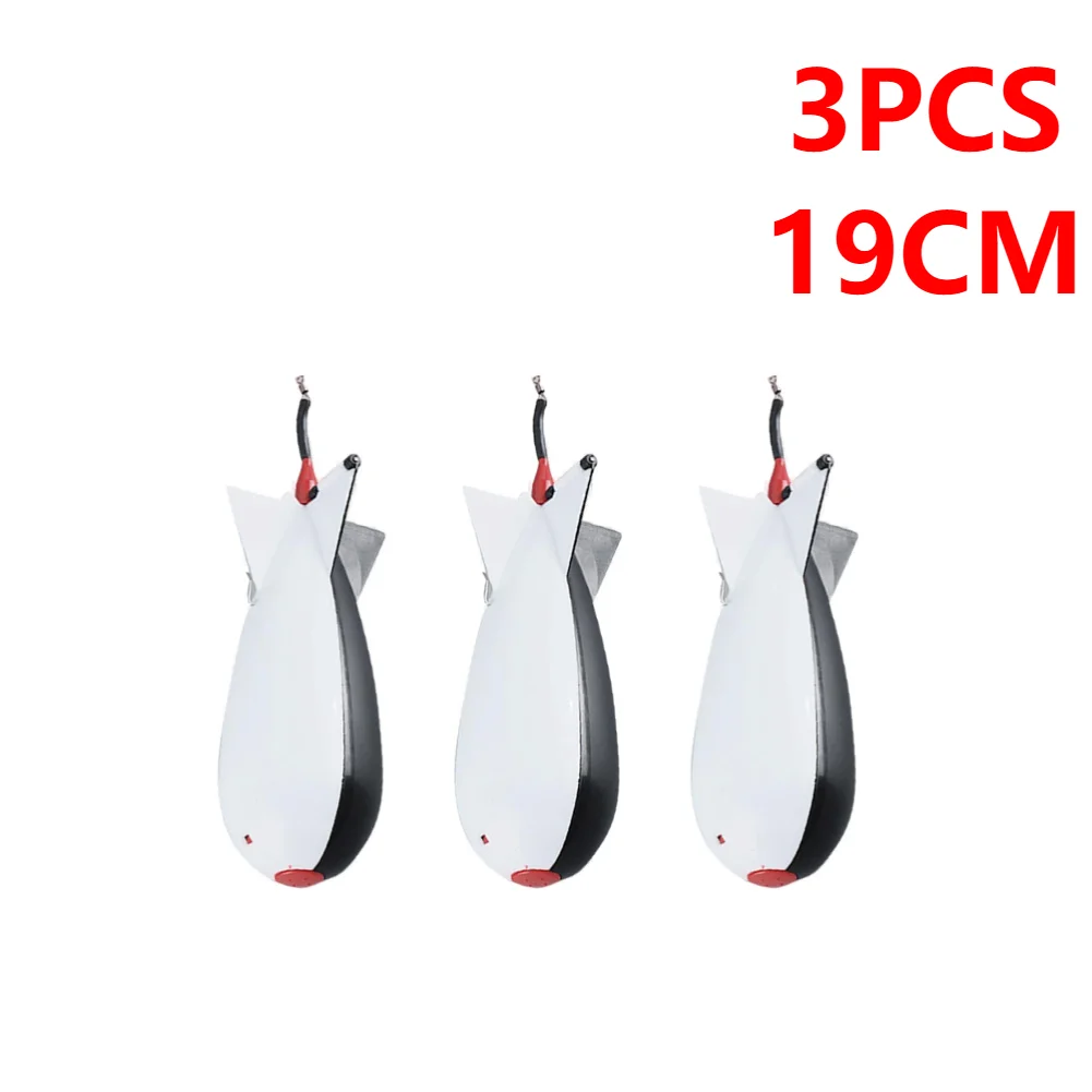 3-10pcs Carp Fishing Rocket Feeder Spod Bomb Float Lure Bait Holder Container Spomb Pellet Feeders Position Fishing Accessories