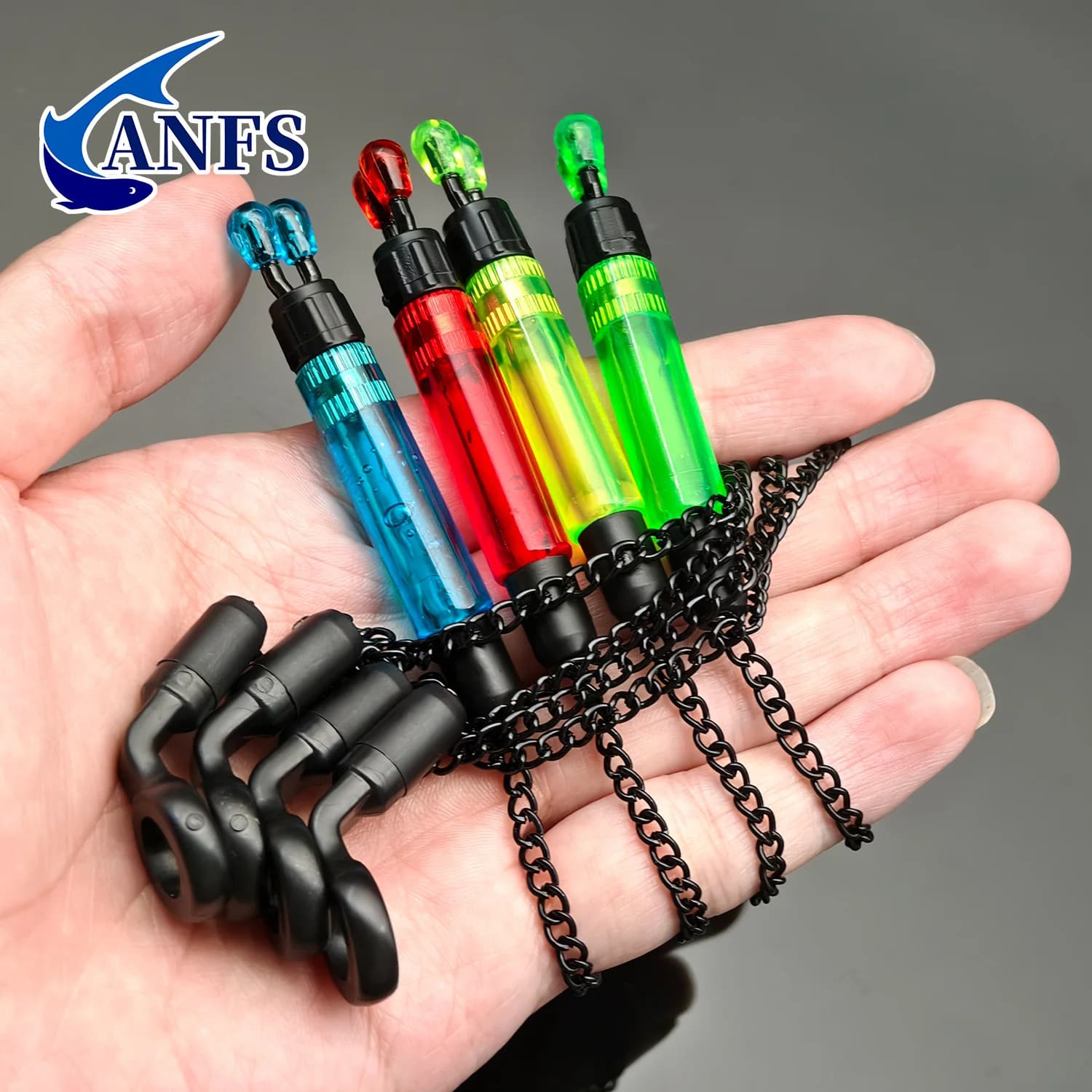 4pcs Carp Fishing Swingers Bobbins with Box for Fishing Alarm Indicator, Best for Christmas, Perfect for Thanksgiving