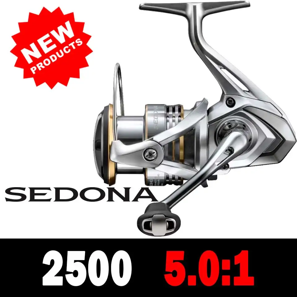2023 SHIMANO SEDONA Spinning Fishing Reels 5.0:1/6.2:1/4.7:1 Ratio 3+1BB HAGANE GEAR 3-11KG Power 1000-C5000XG