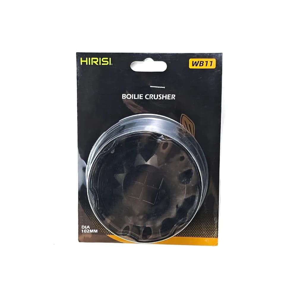 Hirisi Professional Carp Fishing Bait Boilie Crusher Grinder Box Portable Quick Grinding Tool for Boilies Pellets