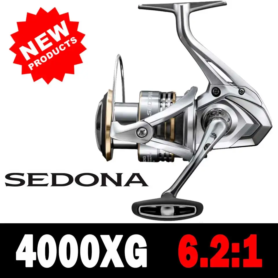 2023 SHIMANO SEDONA Spinning Fishing Reels 5.0:1/6.2:1/4.7:1 Ratio 3+1BB HAGANE GEAR 3-11KG Power 1000-C5000XG