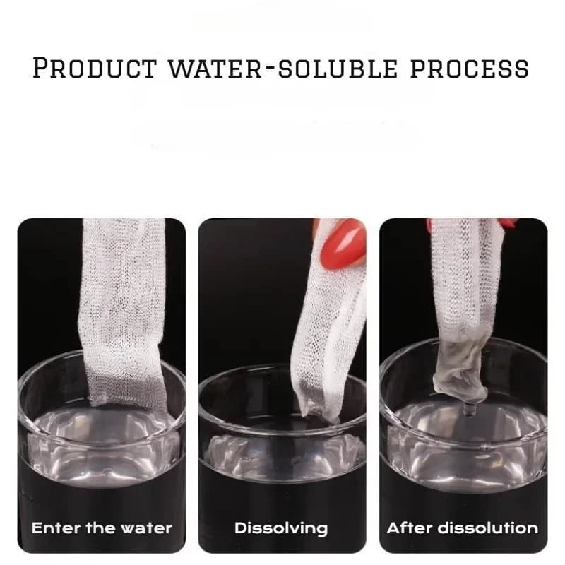 1/2PCS 5M Water Dissolving PVA Narrow Mesh Tube Net Carp Fishing Net Lures Refill Plunger Bar Tackle Carp Fishing  Accessories