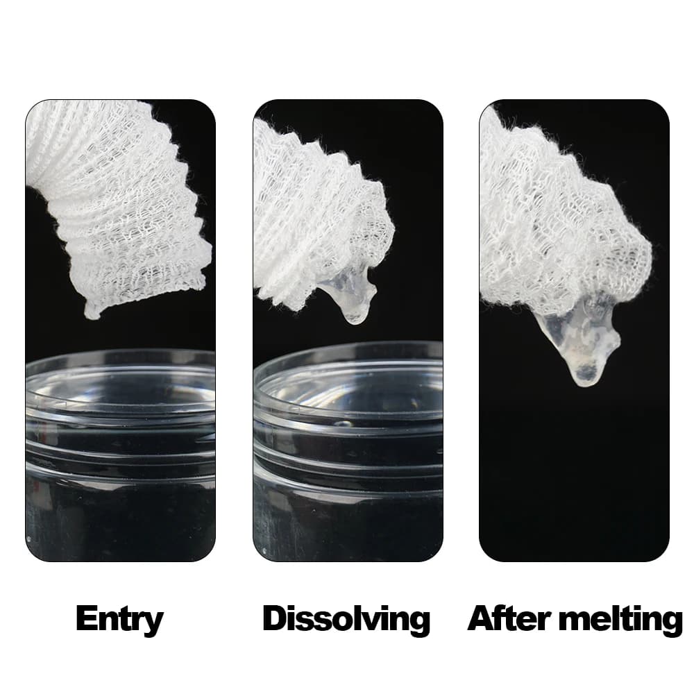 Hirisi 1piece 5M Carp Fishing PVA Mesh In Tube for Fishing Bait Quick Dissolving Carp Fishing Feeder Fishing Accessories