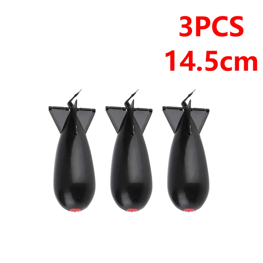 3-10pcs Carp Fishing Rocket Feeder Spod Bomb Float Lure Bait Holder Container Spomb Pellet Feeders Position Fishing Accessories
