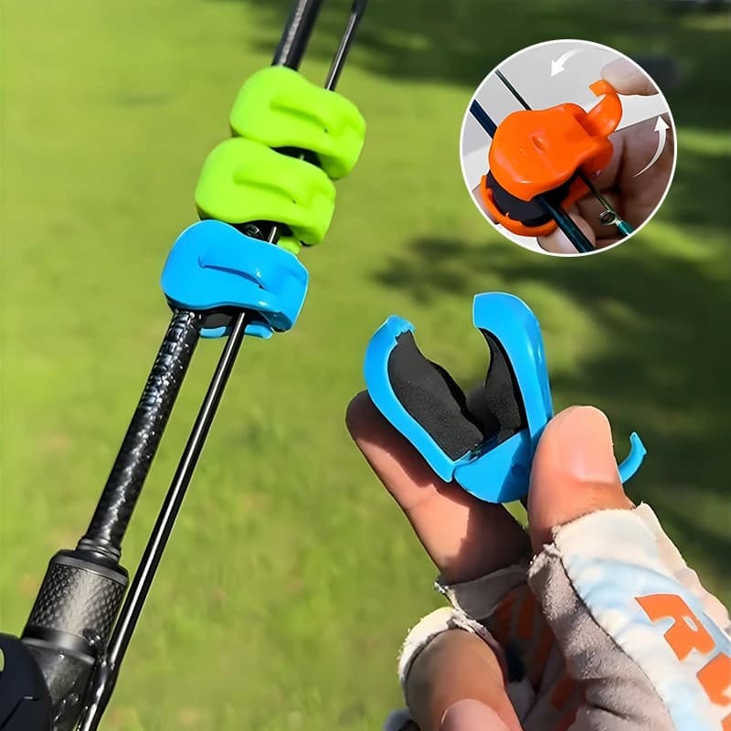 2/4/10pcs Quick-Attach Fishing Rod Clip Multifunctional Anti-Slip Fishing Rod Holder Grip Tackle Organizer Fishing Tools 낚시용품