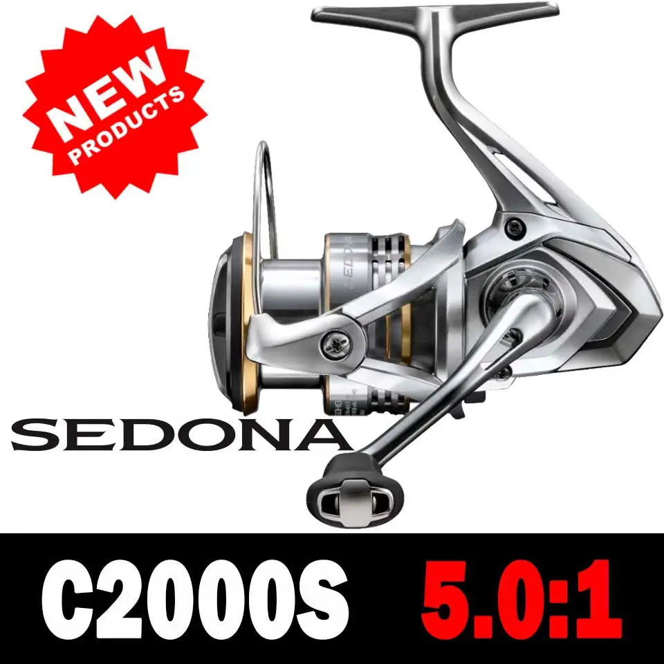 2023 SHIMANO SEDONA Spinning Fishing Reels 5.0:1/6.2:1/4.7:1 Ratio 3+1BB HAGANE GEAR 3-11KG Power 1000-C5000XG